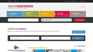 Lifestyle Solutions - Care Careers