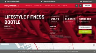 Bootle, Hugh Baird College | Lifestyle Fitness