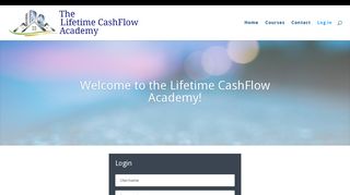 Log in | Lifetime CashFlow Academy