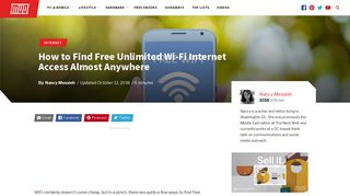 How to Find Free Unlimited Wi-Fi Internet Access Almost Anywhere