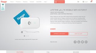 Keepgo | International Prepaid Mobile WiFi Hotspot