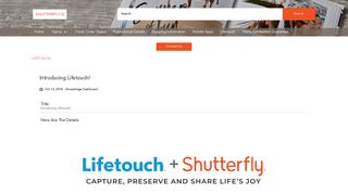 Introducing Lifetouch! - Shutterfly
