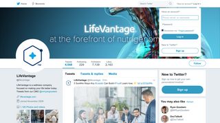 LifeVantage (@lifevantage) | Twitter