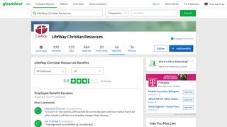 LifeWay Christian Resources Employee Benefits and Perks | Glassdoor