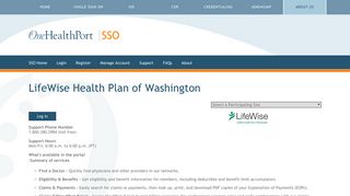 LifeWise Health Plan of Washington | One Health Port