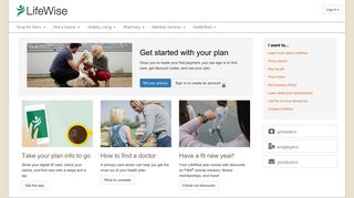 LifeWise Health Plan of Washington: Home Page
