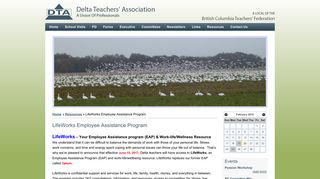 LifeWorks Employee Assistance Program - Delta Teachers' Association