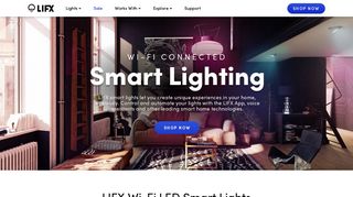 LIFX.com: Wi-Fi enabled LED smart lights