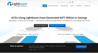 Lightbeam Health Solutions: Population Management Solutions