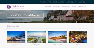 Customer Portal Login | Lighthouse Insurance