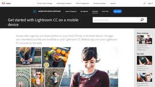 Get started with Lightroom for mobile | Adobe Photoshop Lightroom ...