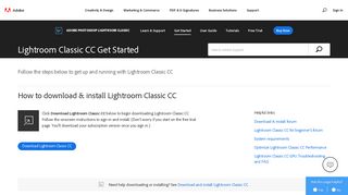 Lightroom Classic CC Get Started - Adobe Help Center