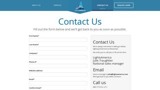LightsAmerica - Contact Us