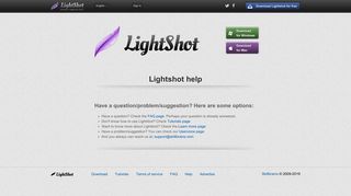 Lightshot help