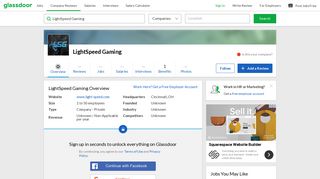 Working at LightSpeed Gaming | Glassdoor