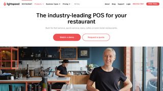 Restaurant POS System - The Best Software For ... - Lightspeed