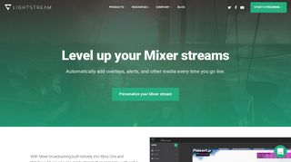 Level up your Mixer streams with Lightstream Studio