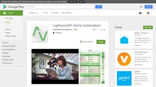 LightwaveRF Home Automation – Apps on Google Play