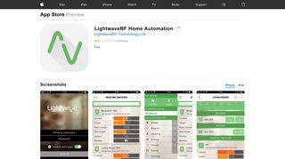 LightwaveRF Home Automation on the App Store - iTunes - Apple