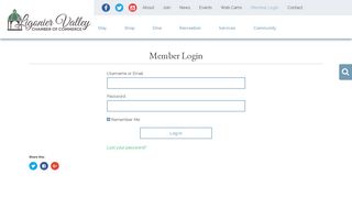Member Login – Ligonier Valley Chamber of Commerce