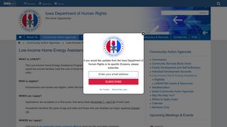 Low-Income Home Energy Assistance (LIHEAP) | Iowa Department ...