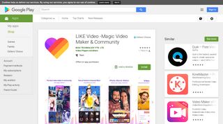 LIKE Video -Magic Video Maker & Community - Apps on Google Play