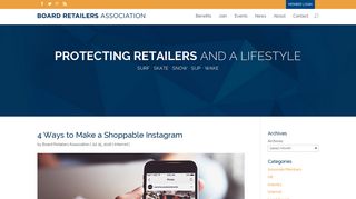 4 Ways to Make a Shoppable Instagram - Board Retailers Association