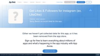 Get Likes & Followers for Instagram (ex. LikeDike) App Ranking and ...