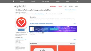 Get Likes & Followers for Instagram (ex. LikeDike) - AppAddict