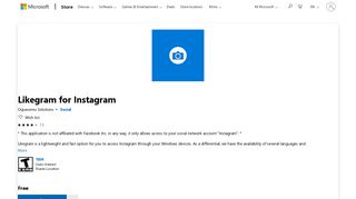 Get Likegram for Instagram - Microsoft Store