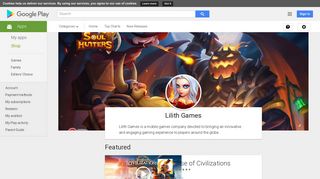 Android Apps by Lilith Games on Google Play