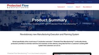 Extend Your Existing ERP with Protected Flow Manufacturing ...