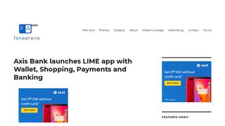 Axis Bank launches LIME app with Wallet, Shopping, Payments and ...
