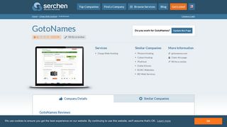 GotoNames Reviews | Latest Customer Reviews and Ratings - Serchen