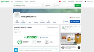 LimeLight by Alcone Reviews | Glassdoor.ca