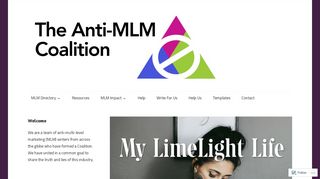 My LimeLight Life – My MLM Experience – The Anti-MLM Coalition