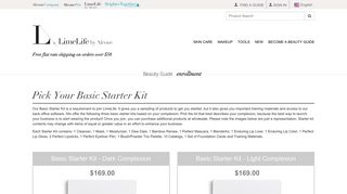 Pick Your Basic Starter Kit - - LimeLife by Alcone
