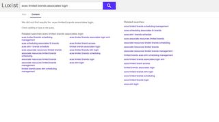 aces limited brands associates login - Luxist - Content Results