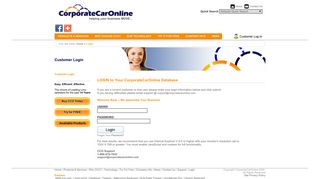 Login - Limousine Software - Online Reservations - Credit Card ...