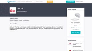 Limo App | Job Openings, Salary & Reviews at AasaanJobs