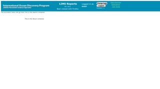 LIMS Online Report Portal