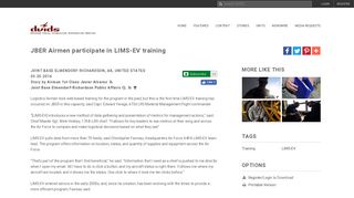 DVIDS - News - JBER Airmen participate in LIMS-EV training