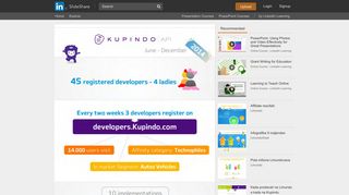 Kupindo API results for 2014. - SlideShare
