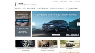 Lincoln Automotive Financial Services: Lincoln Car, SUV & Crossover ...