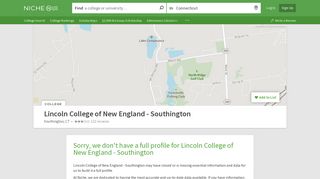 Lincoln College of New England - Southington - Niche