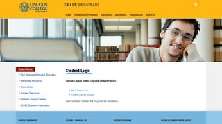 Student Login | Lincoln College of New England