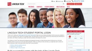 Student Portal Login - Lincoln Technical Institute