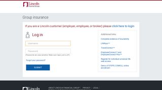 Lincoln Financial Group Logo - Lincoln Financial Group - Login Page