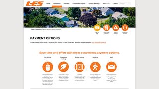 Payment options for electric bill payment - Lincoln Electric System
