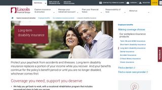 Long-term Disability Insurance for Employees | Lincoln Financial